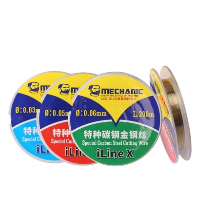 Тел за разделяне Mechanic на ТЪЧ скрийн от дисплей 0,03mm / 100m Тел за разделяне Mechanic на ТЪЧ скрийн от дисплей 0,03mm / 100m